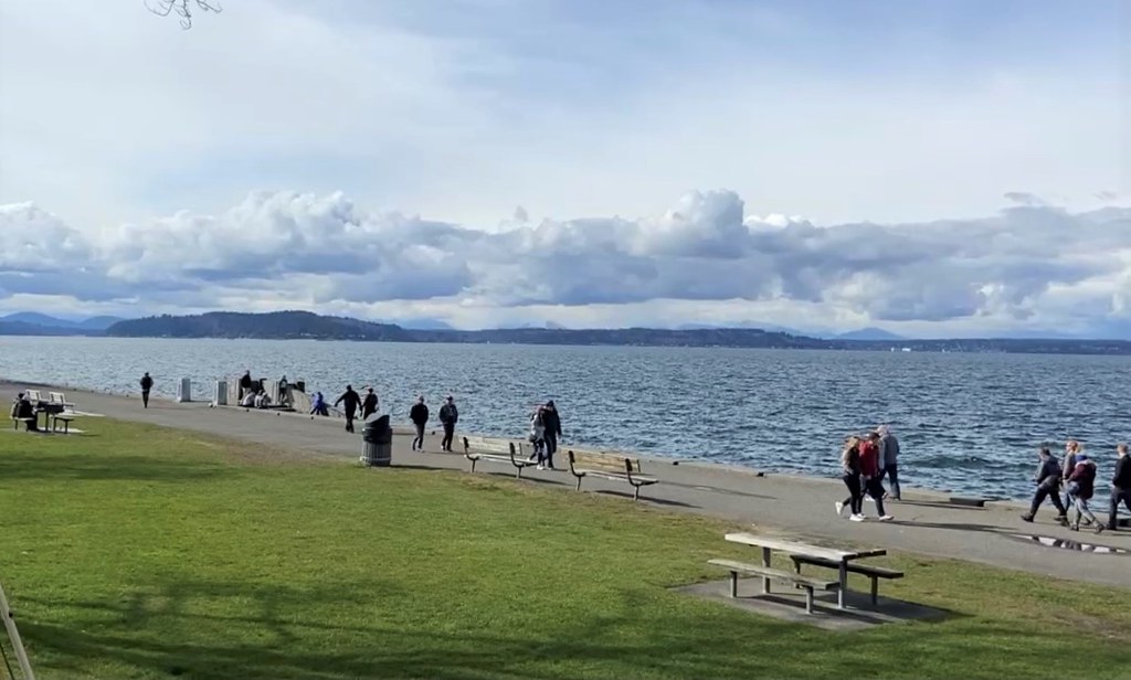 Alki Beach Park Seattle Parks and Recreation Flickr