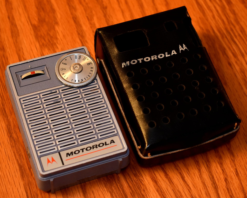 Vintage Motorola Transistor Radio (Violet Plastic), Model … Flickr