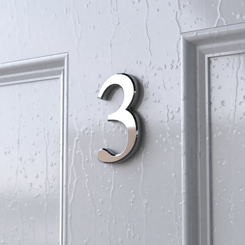 Best self adhesive door numbers If you want to install you… Flickr