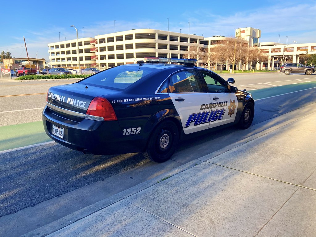 Campbell Police Department 2017 Chevy Caprice PPV San Jose Emergency