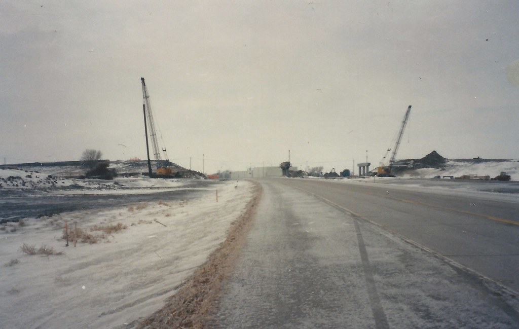 Nevada, Iowa, Road Construction, Overpass, U.S. 30 a photo on Flickriver