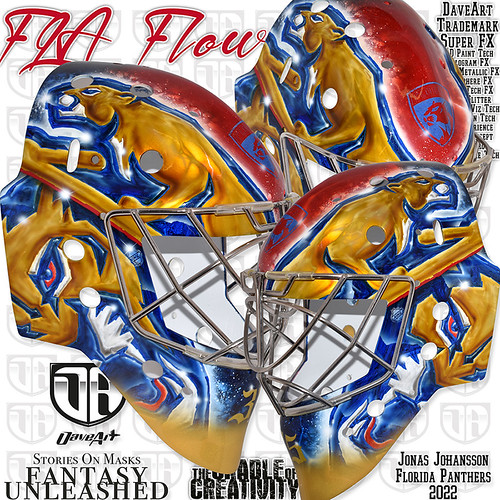 FLA Flow Jonas Johansson, Florida Panthers, 2022 David Gunnarsson