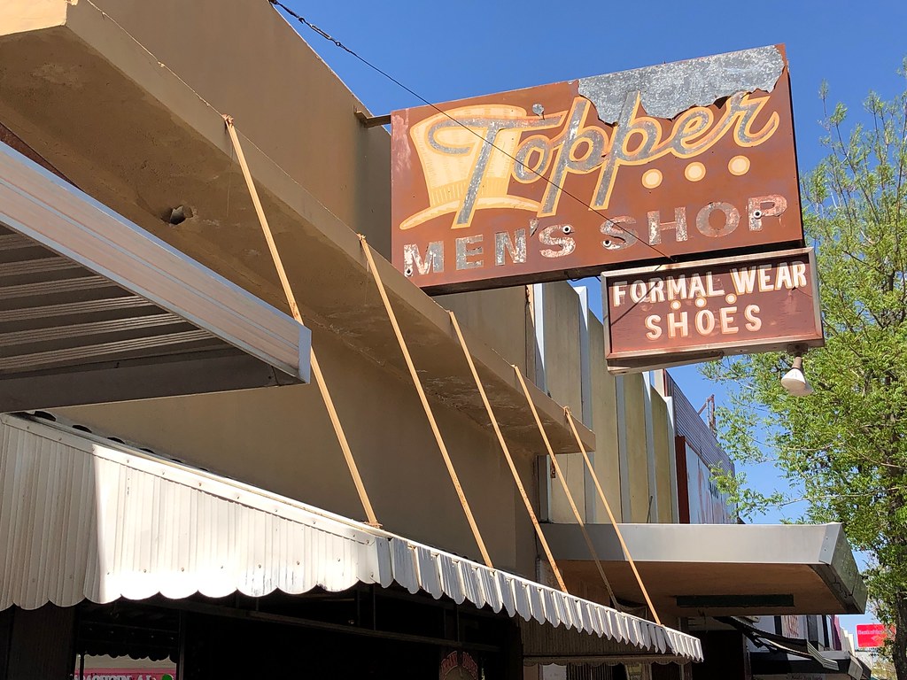 Delano, California Topper Men's Shop jericl cat Flickr