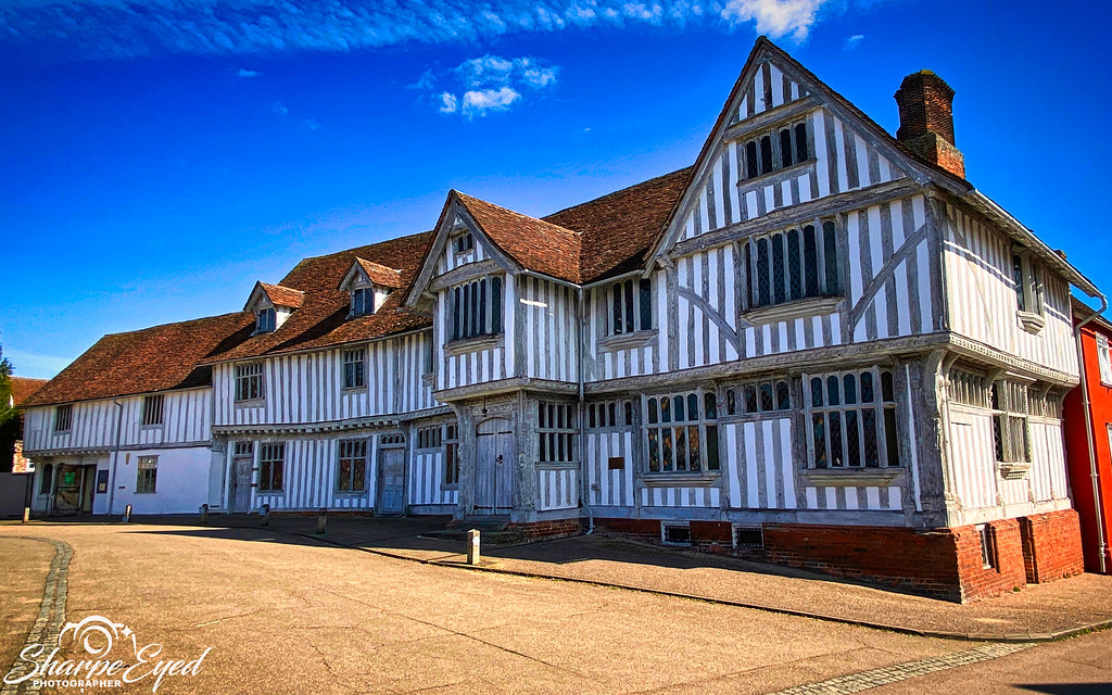 Lavenham Guild Hall, Suffolk Lavenham Guildhall is a timbe… Flickr