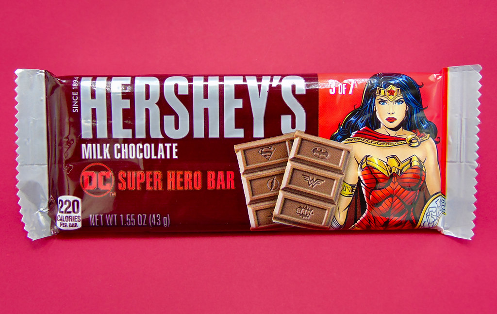 Wonder Woman Hershey's Milk Chocolate DC Super Hero Candy… Flickr