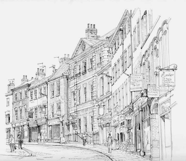 Micklegate, York Micklegate, featuring Garforth House, Yor… Flickr