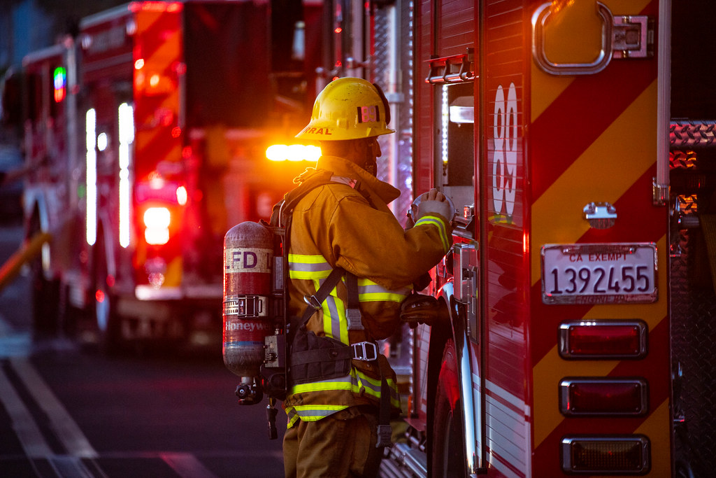 031822 Fire at Panorama City Walmart Flickr