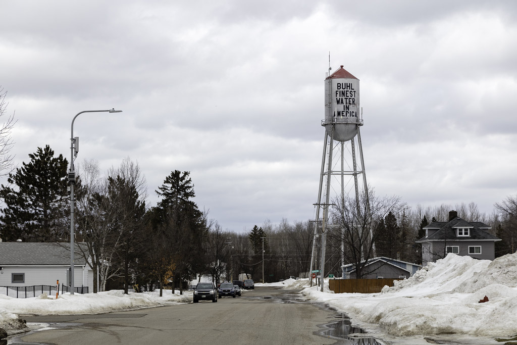 Buhl Finest Water in America watertower in Buhl, Minnesta Flickr