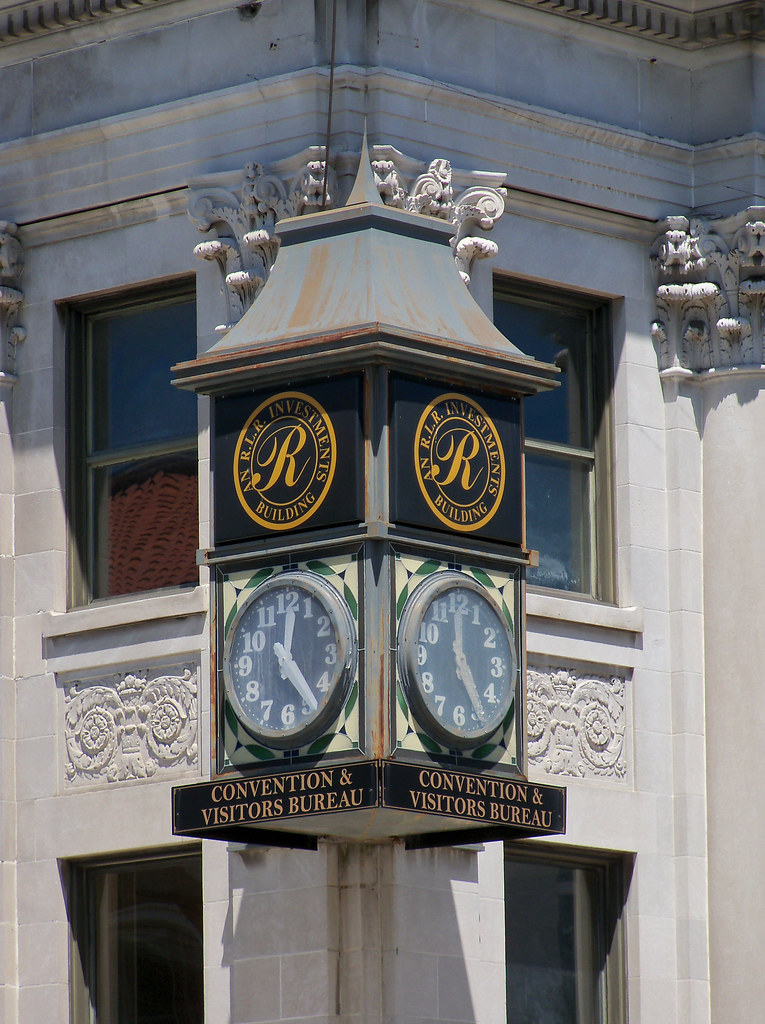 OH Wilmington Clock Clock in downtown Wilmington, Ohio. Flickr