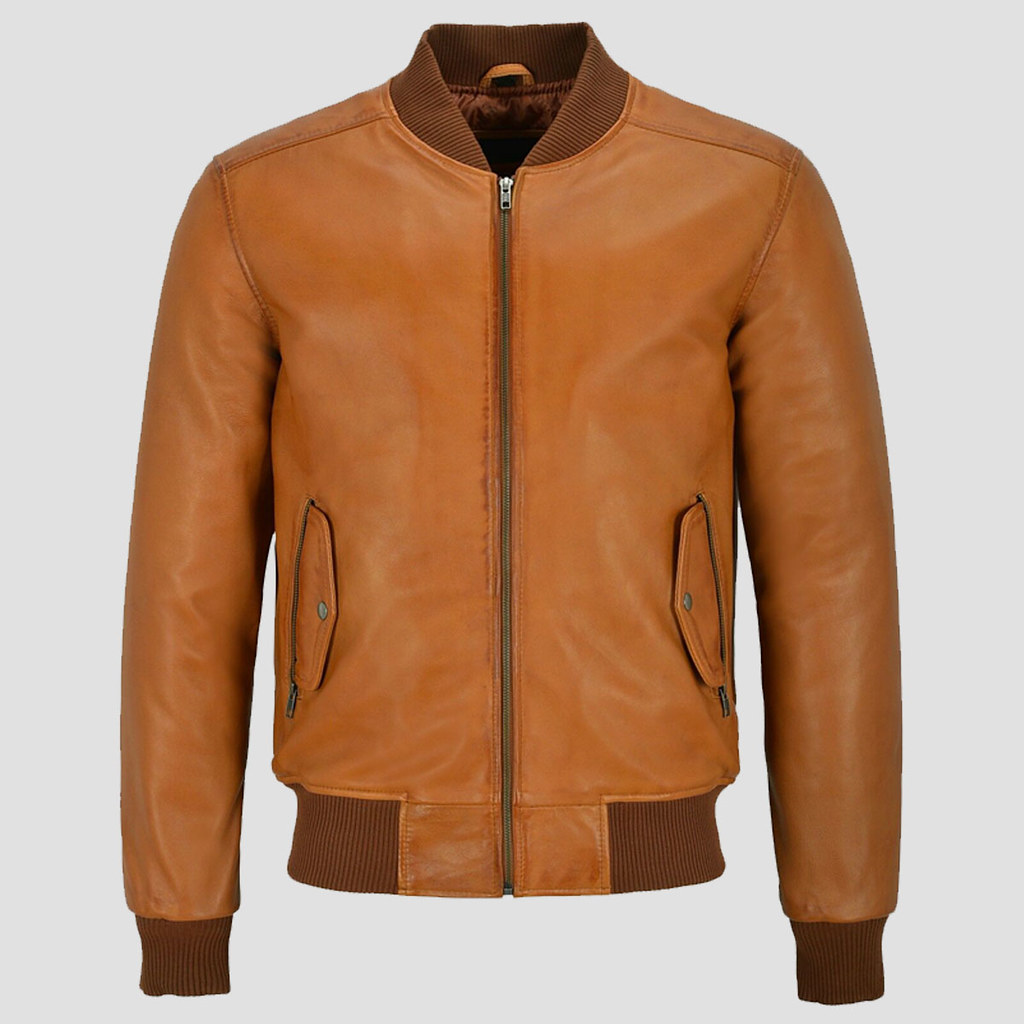 Mens Leather Bomber Jacket in USA The Vintage Leather Flickr