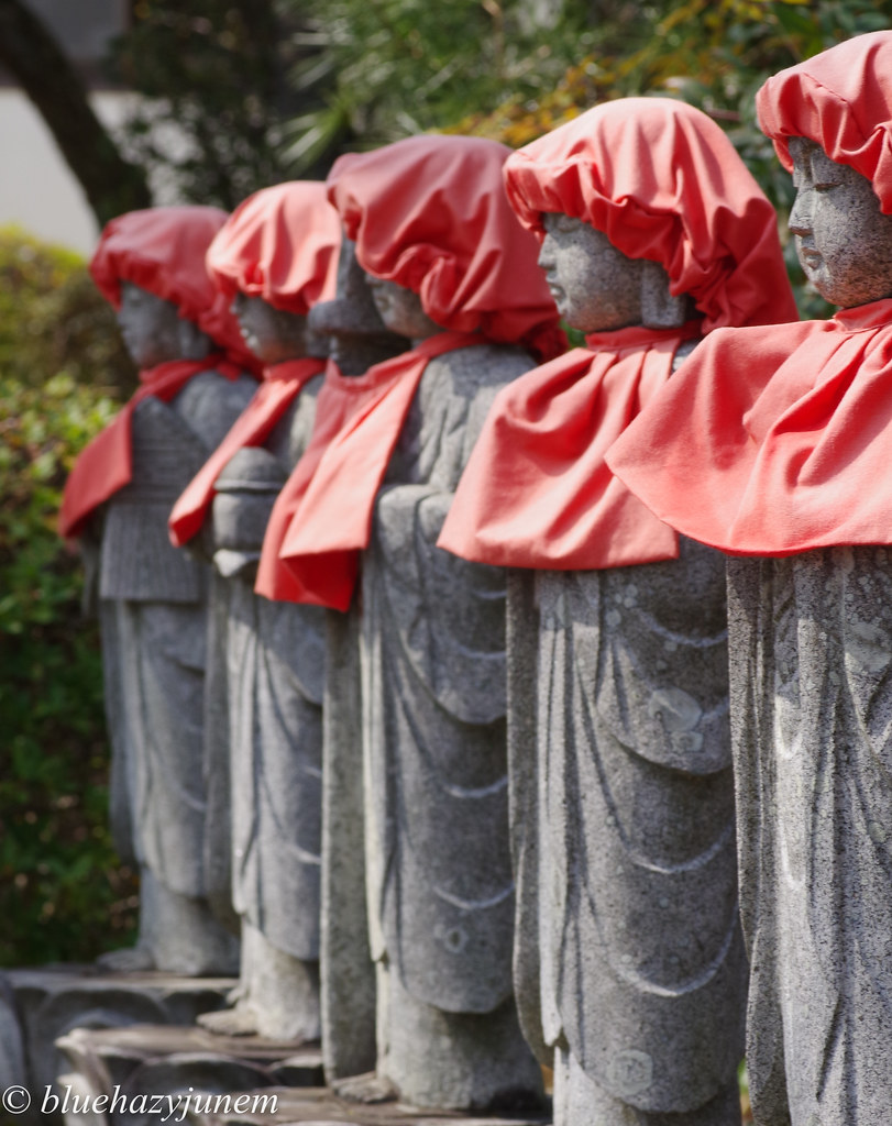 Baby Jizo Statues Happy … Flickr