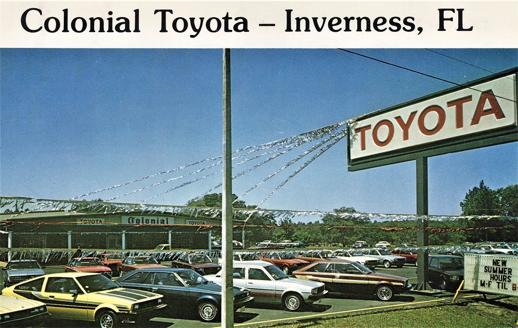 Colonial Toyota, Inverness FL, 1981 2077 Hwy. 44W Alden Jewell Flickr