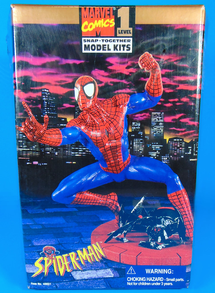 Marvel Comics "SpiderMan" SnapTogether Model Kit (Toy B… Flickr