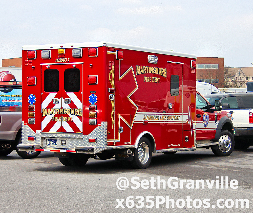 Martinsburg Fire Department Medic 1 2018 Ford F550 4x4/AE… Flickr