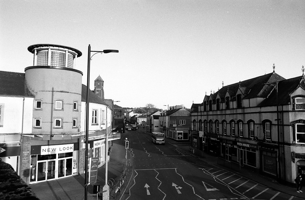 Jane Street Downtown Workington one evening. Pentax K1000;… Flickr