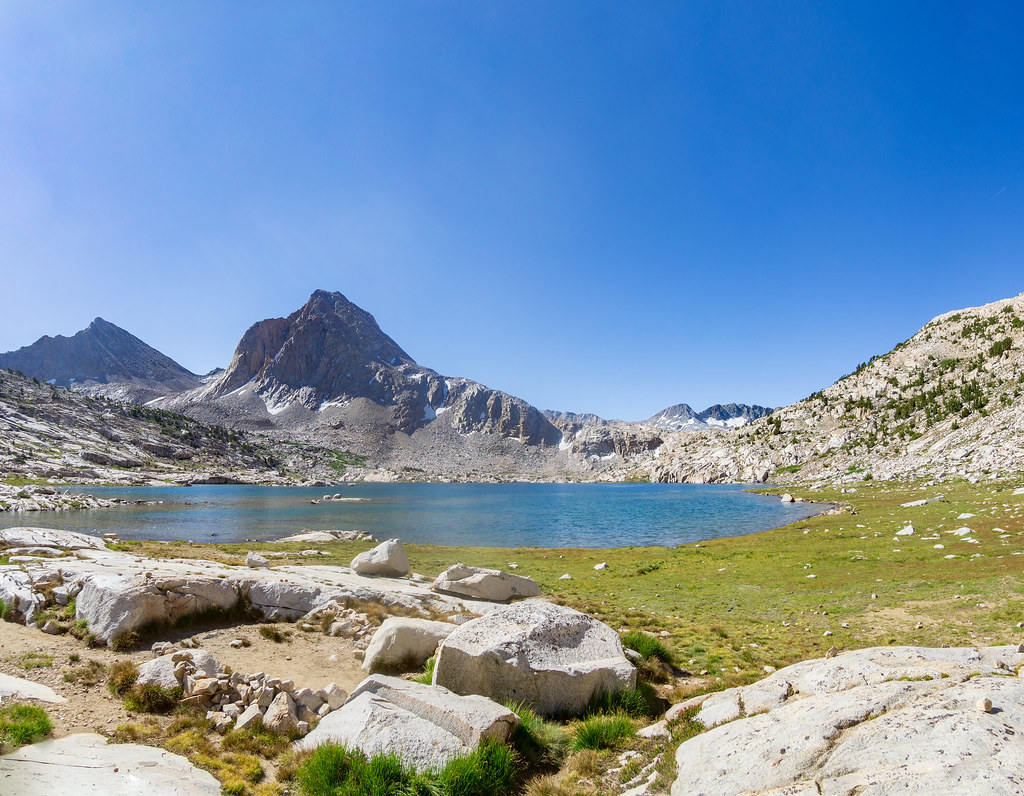 Mt Huxley From Sapphire Lake JMT Day 10 Joshua Gravel Flickr