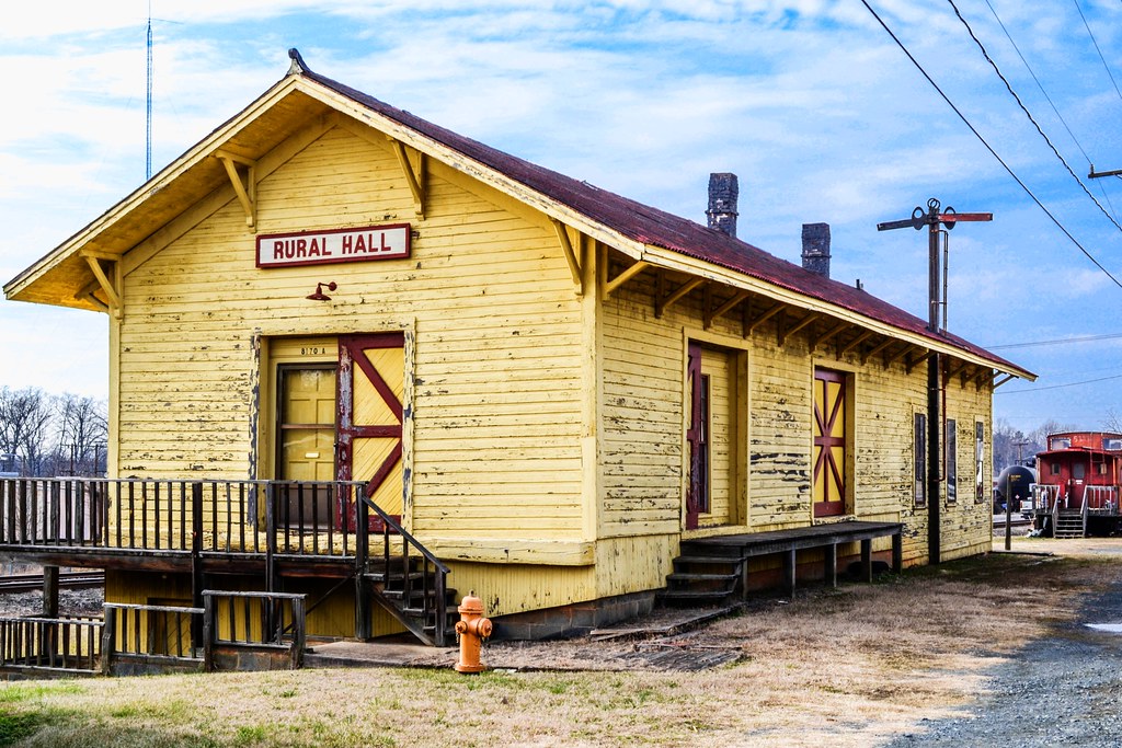 Rural Hall Depot, Rural Hall North Carolina a photo on Flickriver