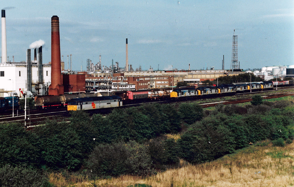 Ellesmere Port Ellesmere Port East yard, sometime in the m… Flickr