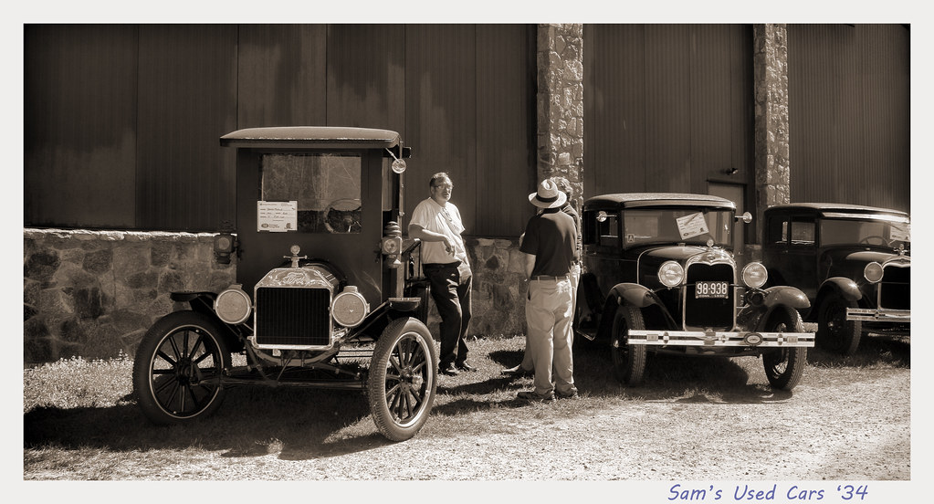 Sam's Used Cars in '34 Sam Golden was affectionately known… Flickr