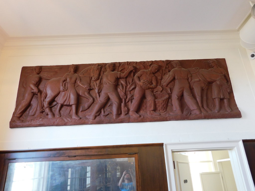 Easley SC Post Office Relief New Deal relief entitled "Cul… Flickr