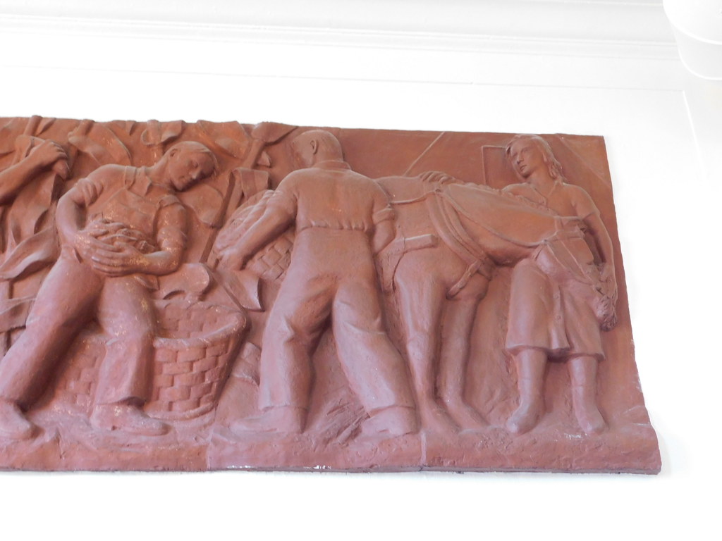 Easley SC Post Office Relief New Deal relief entitled "Cul… Flickr