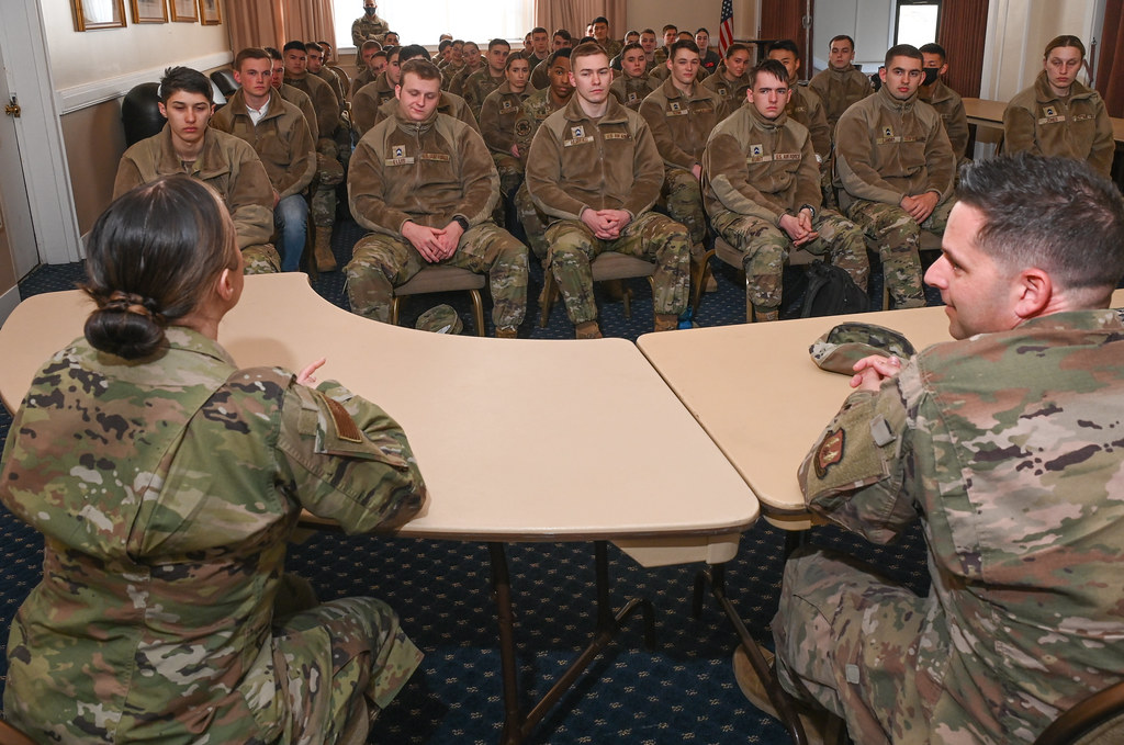 Company Grade Officer Council Meets with UMASS ROTC Flickr