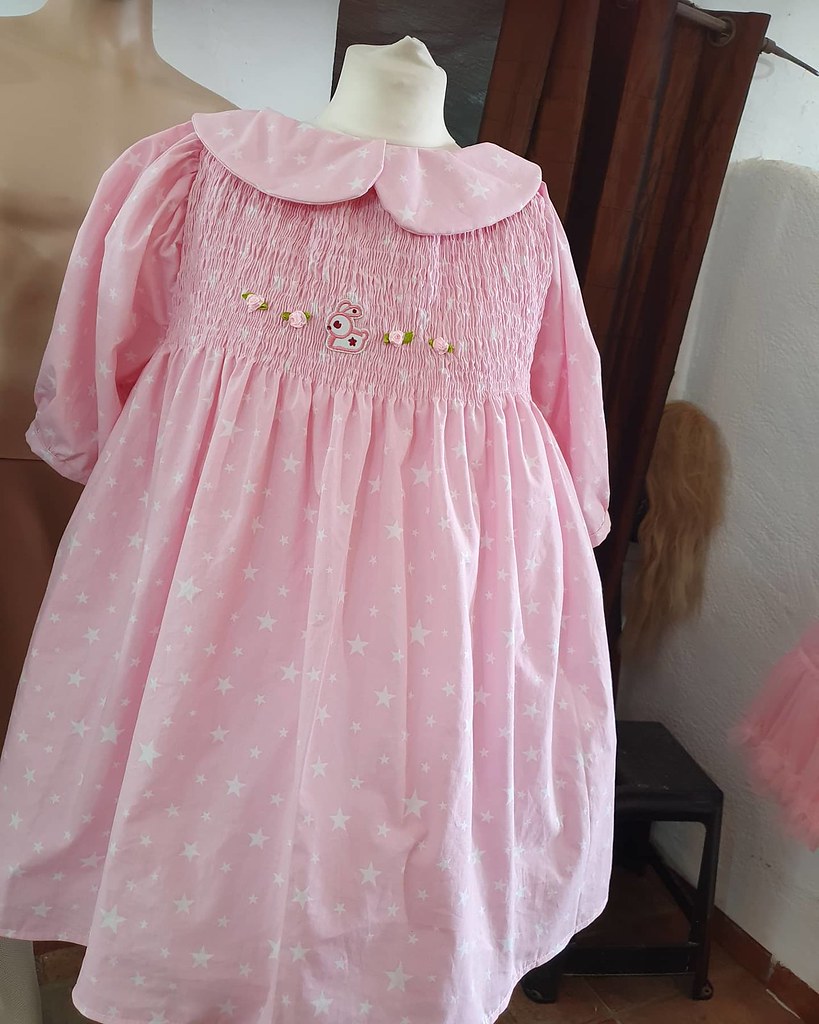 pink cotton baby dress Beautiful babydoll dress with shear… Flickr
