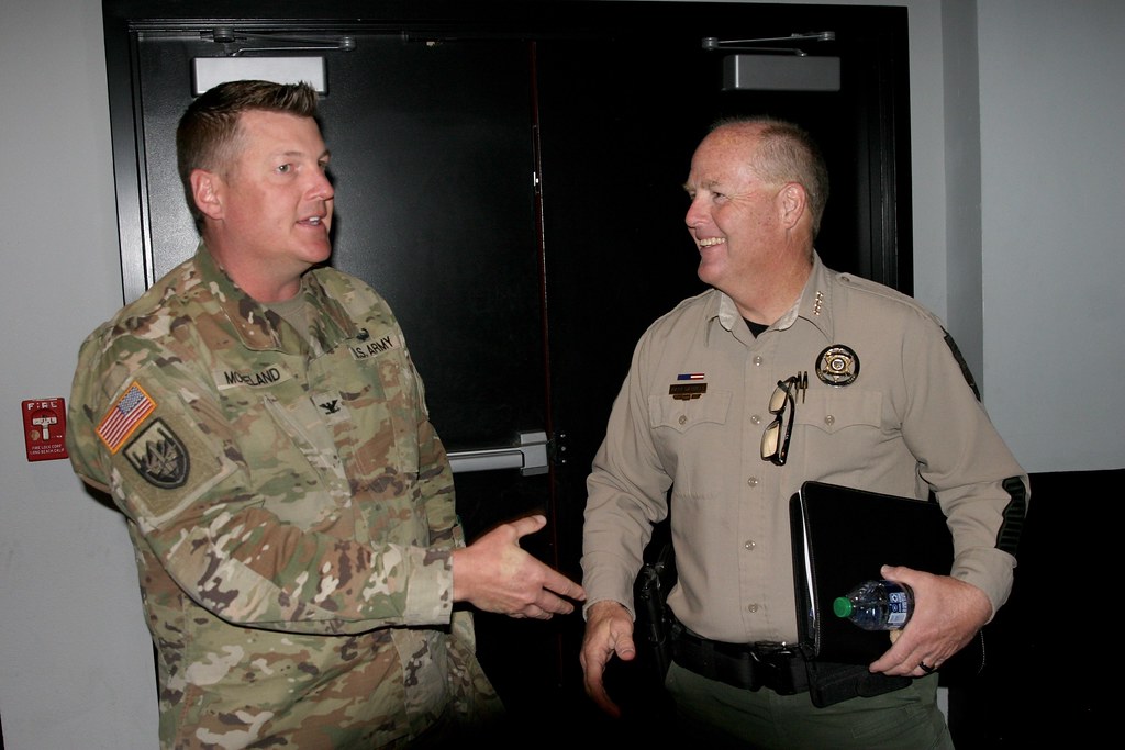 IMG_4339 Fort Huachuca hosted a town hall with a panel of … Flickr