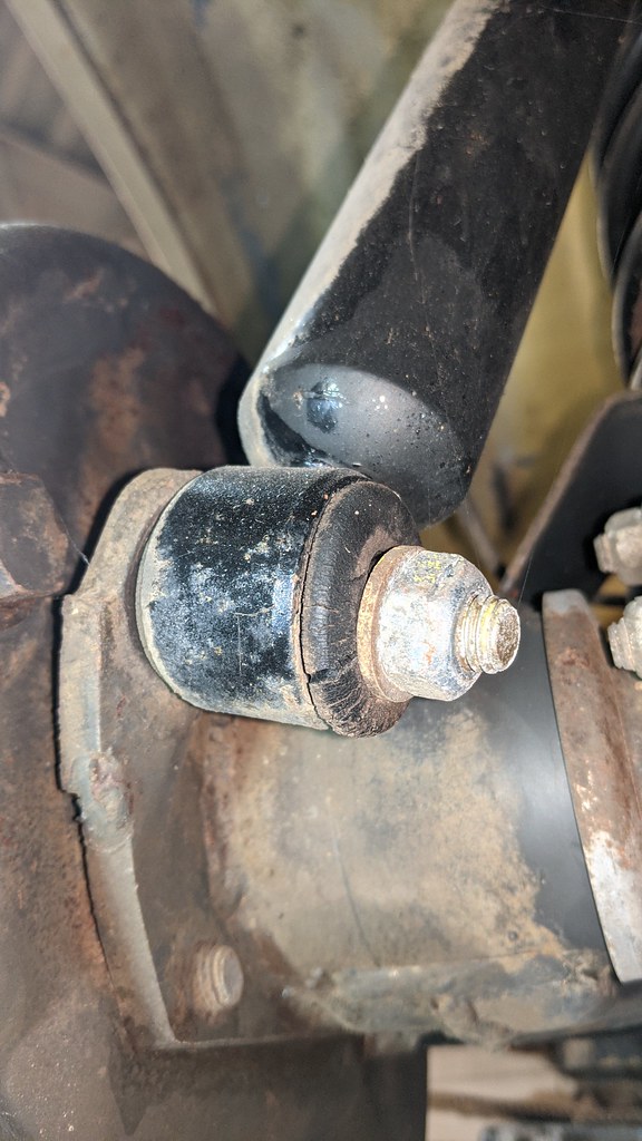Left Shock, Worn Bushing Sports Car Restoration, LLC Flickr