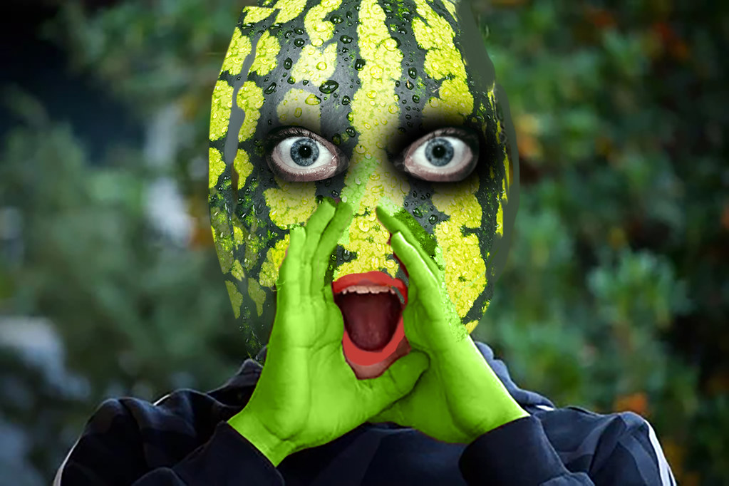 Screaming Watermelon Based on an idea by Dave Collier ClaraDon Flickr