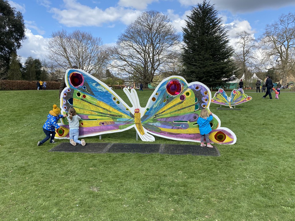 Hungry caterpillar 🐛 trail at Kew Gardens jo O'callaghan Flickr