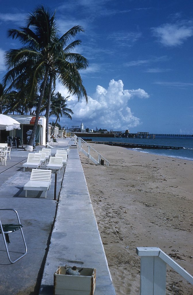 1960 Kenilworth Hotel pool area scenes, Bal Harbour 7 Flickr