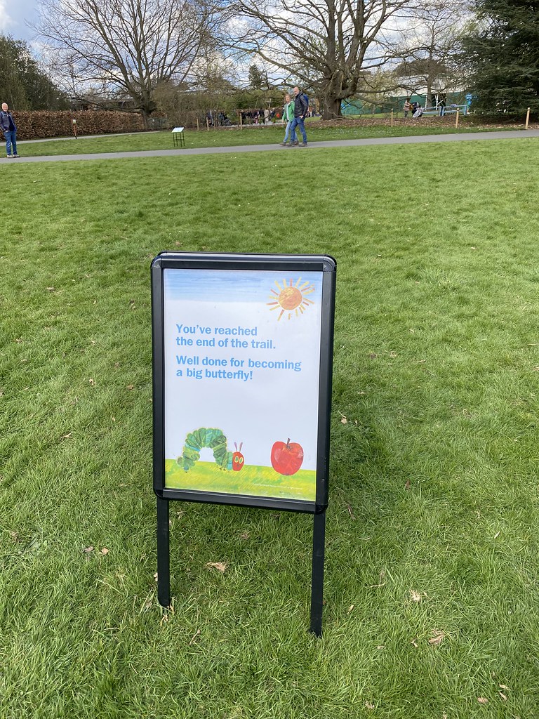 Hungry caterpillar 🐛 trail at Kew Gardens jo O'callaghan Flickr