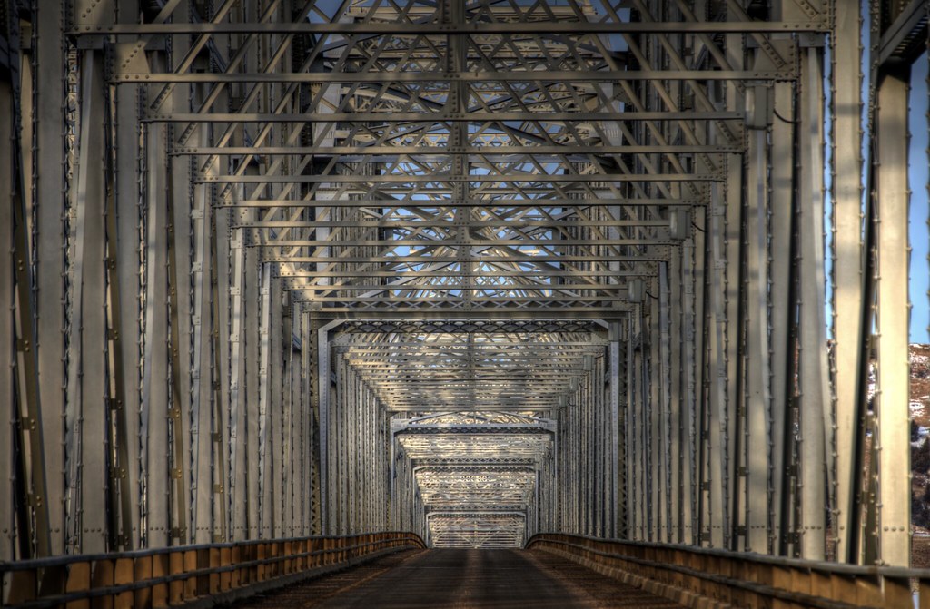 Chamberlain Bridge, Missouri River, South Dakota The Chamb… Flickr