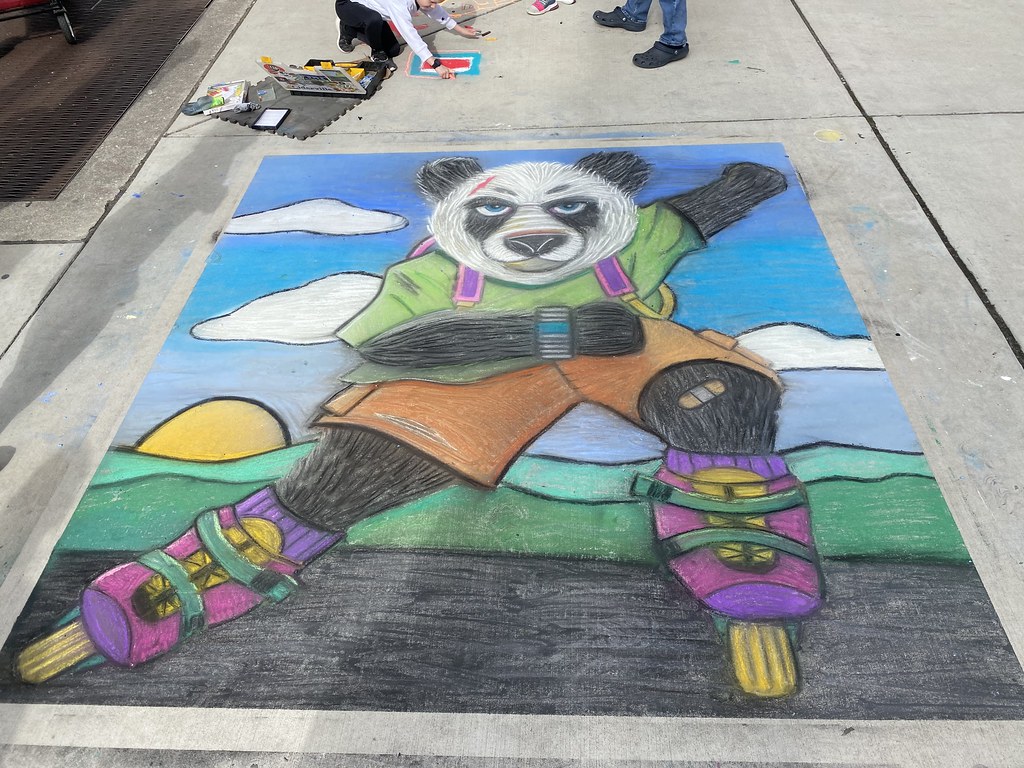 Dogwood Arts Chalk Walk, Knoxville, April 2022 chalkwalkk… Flickr