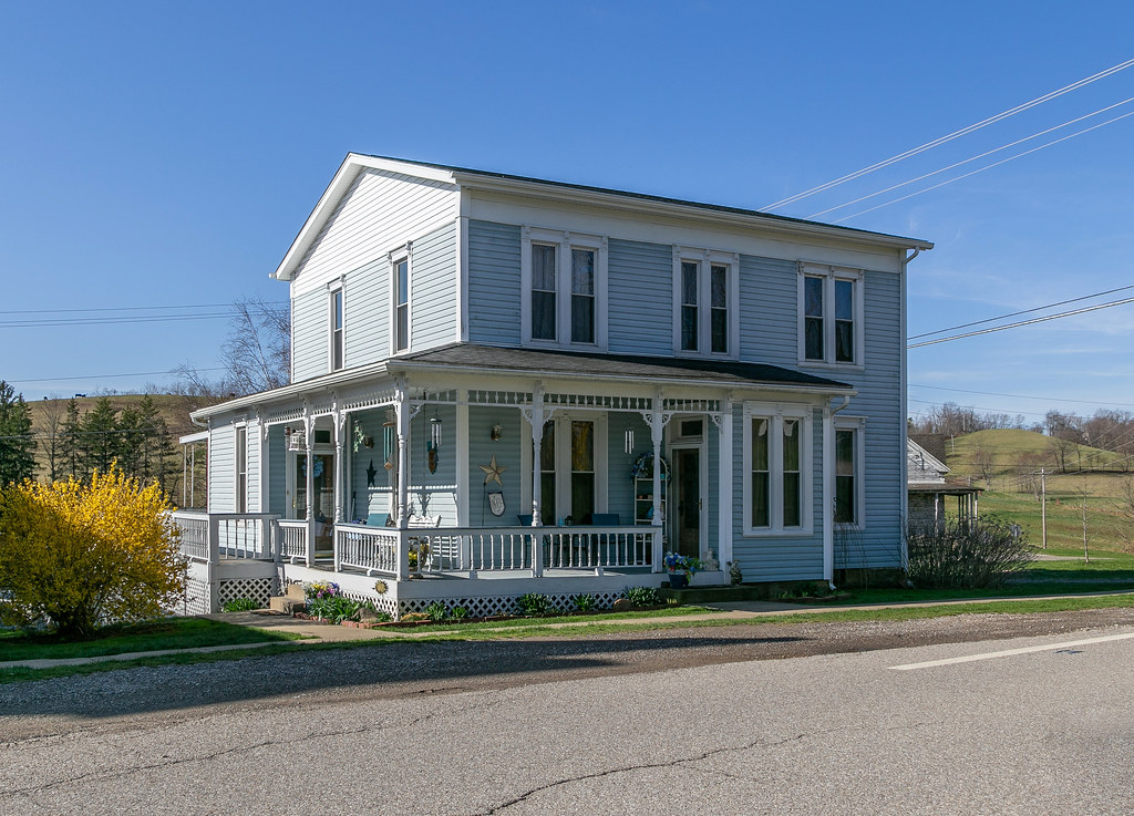 Lewis Stegner House — Lewisville, Ohio As recently as 2007… Flickr