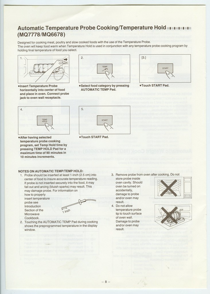Quasar Microwave Oven Manual MQ7778 1988 008 Eudaemonius Flickr