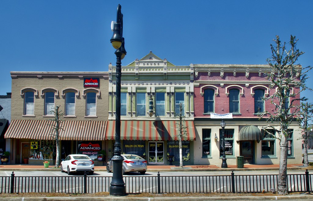Business District Barnesville StephenReed Flickr