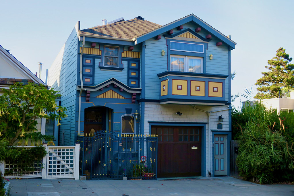 3720 21st Street, San Francisco, CA A house with an ornate… Flickr