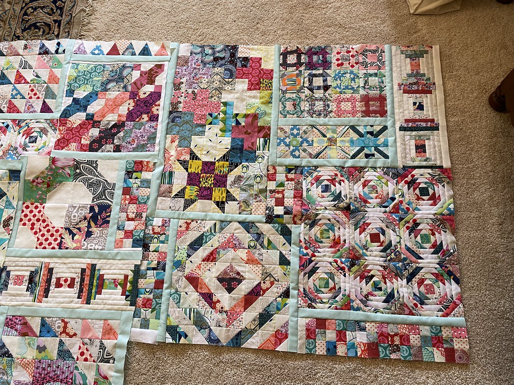 Long Time Gone Quilt Quilt designed by Jen Kingwell. Sewn … Flickr