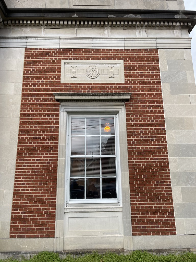 Detail Work on Post Office in Harlan, Kentucky. devtmefl Flickr