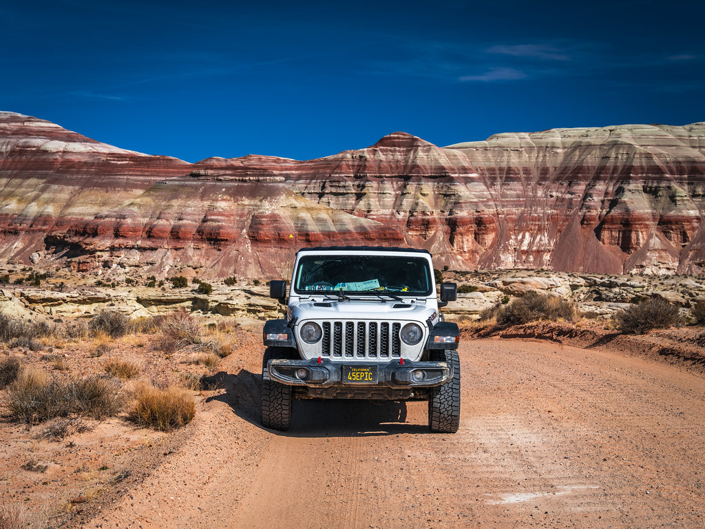 2020 Jeep Gladiator Rubicon Capitol Reef National Park Cathedral Valley