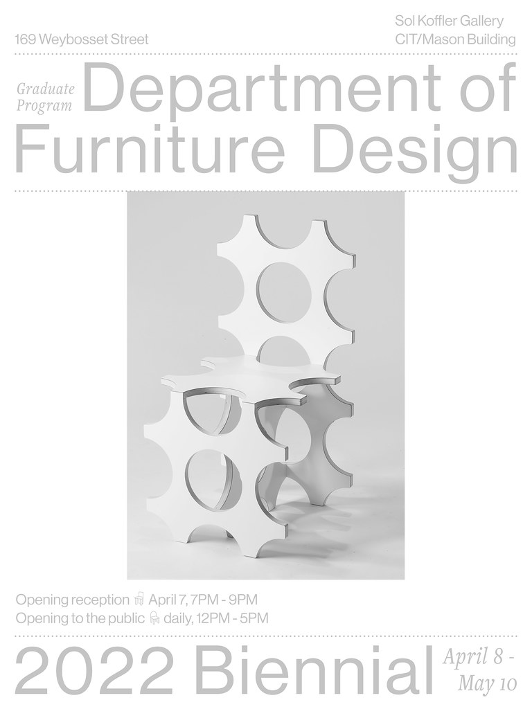 Furniture Design Graduate Student Exhibition '22 Flickr