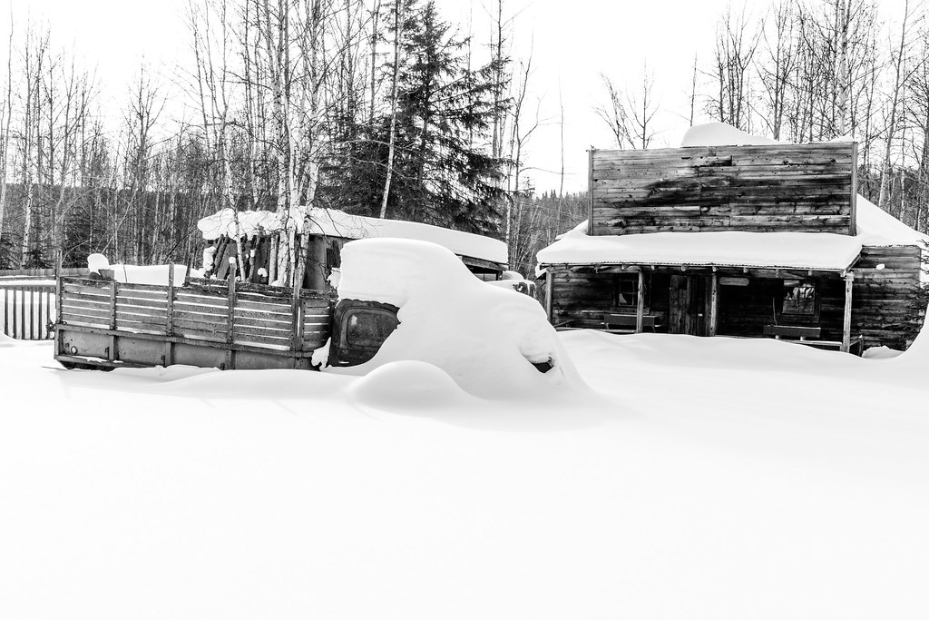 Snowed in Work Horse Ester Gold Camp, Nr Fairbanks, Alaska… Richard