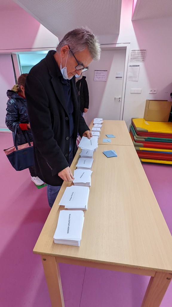élection présidentielle 2022 Bureau de vote SaintJean P… Flickr
