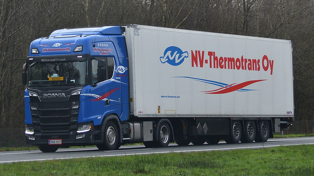 FIN NVThermotrans Oy Scania NG S520 a photo on Flickriver