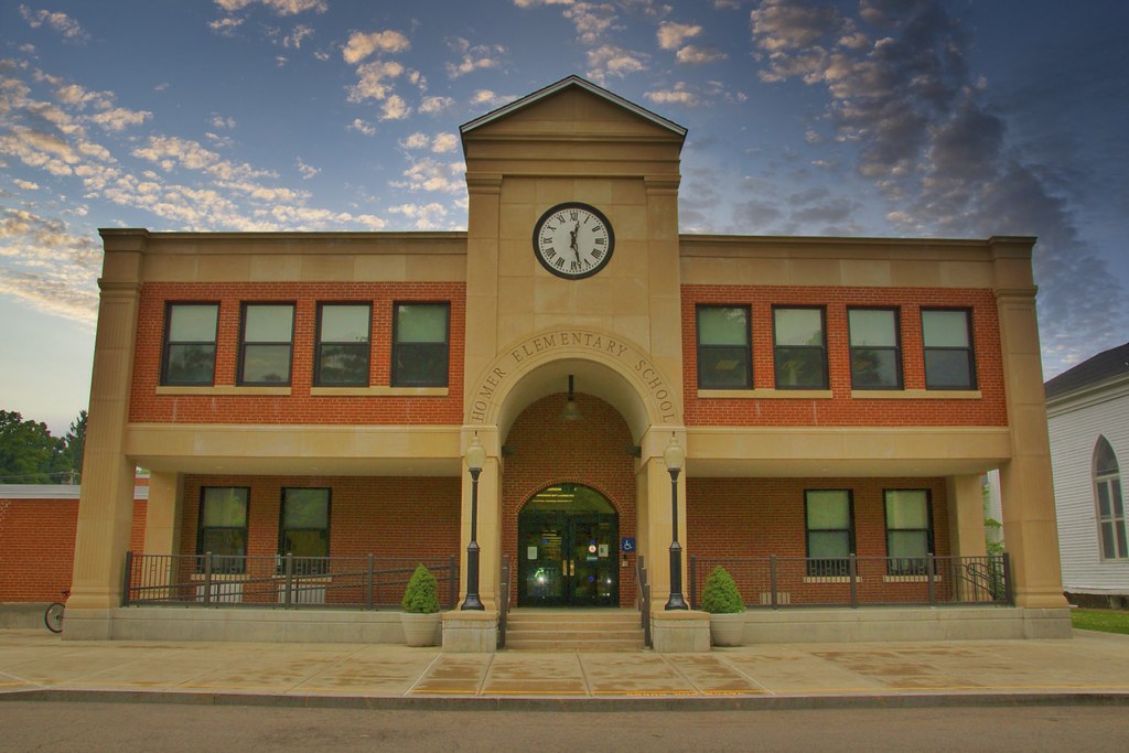 Homer New York Homer Elementary School Courtland Count… Flickr