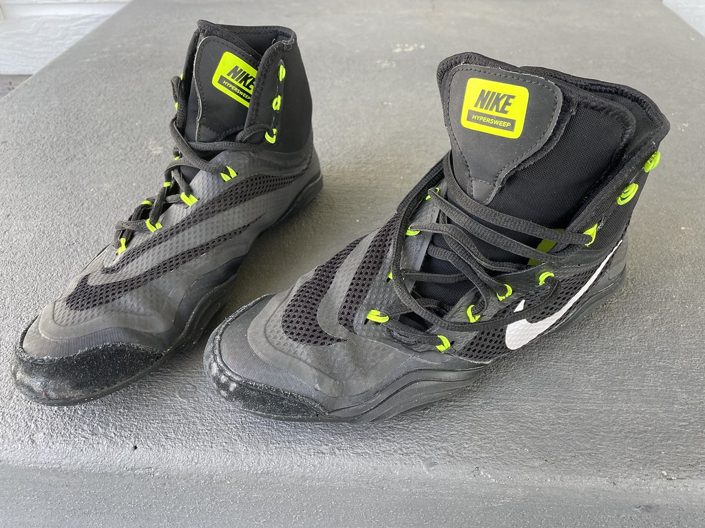 Nike Hypersweeps wrestling shoes size 8.5 In great condit… Flickr