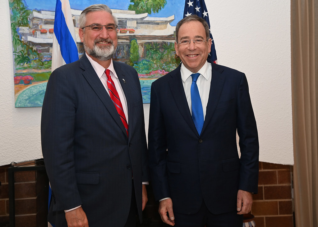 Governor of Indiana Eric Visit to Israel Flickr