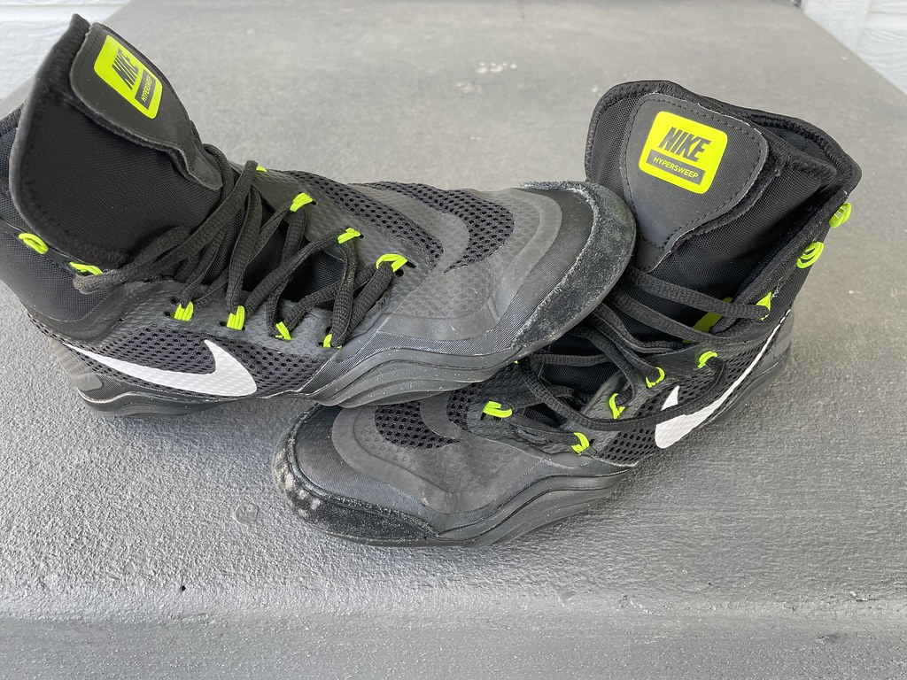 Nike Hypersweeps wrestling shoes size 8.5 In great condit… Flickr